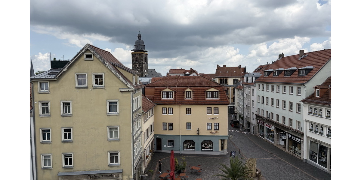 Blick aus dem Küchenfenster